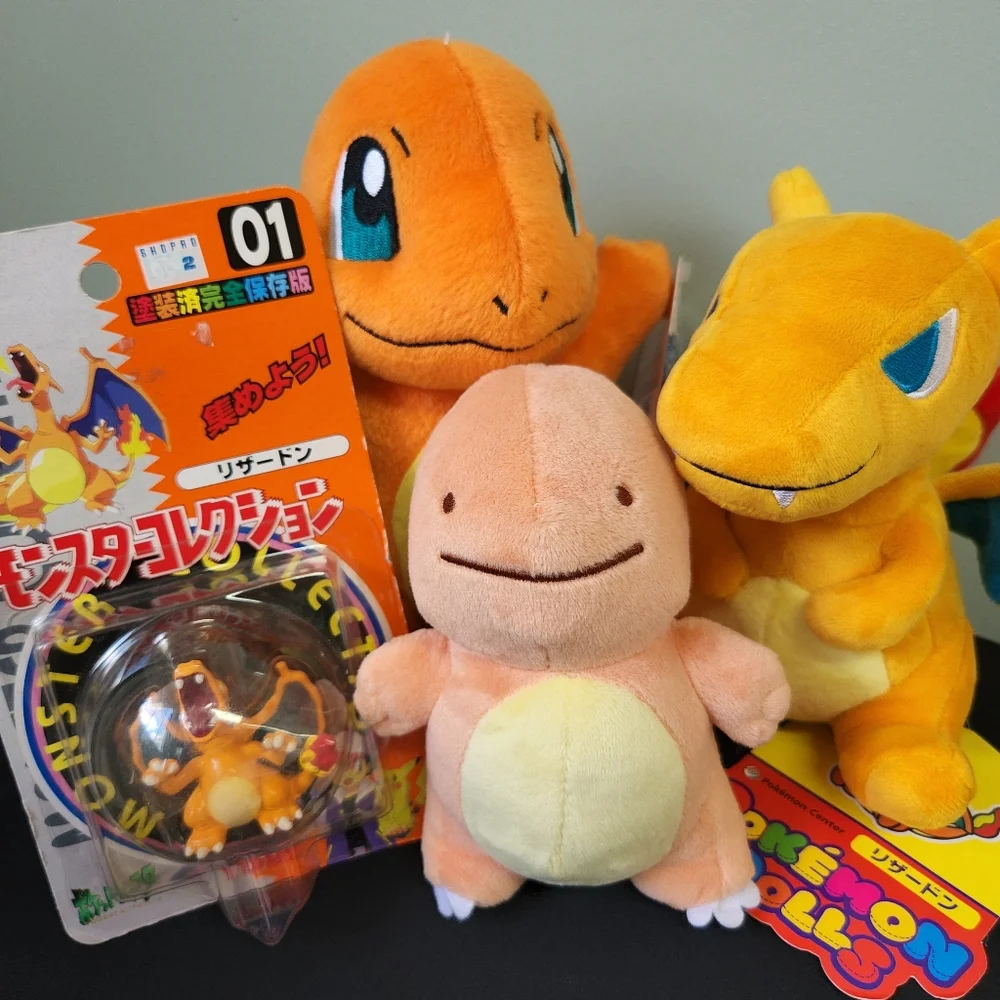 Vintage 1998 TOMY Pokemon Charizard figure in original factory-sealed packaging - Picture 9 of 9